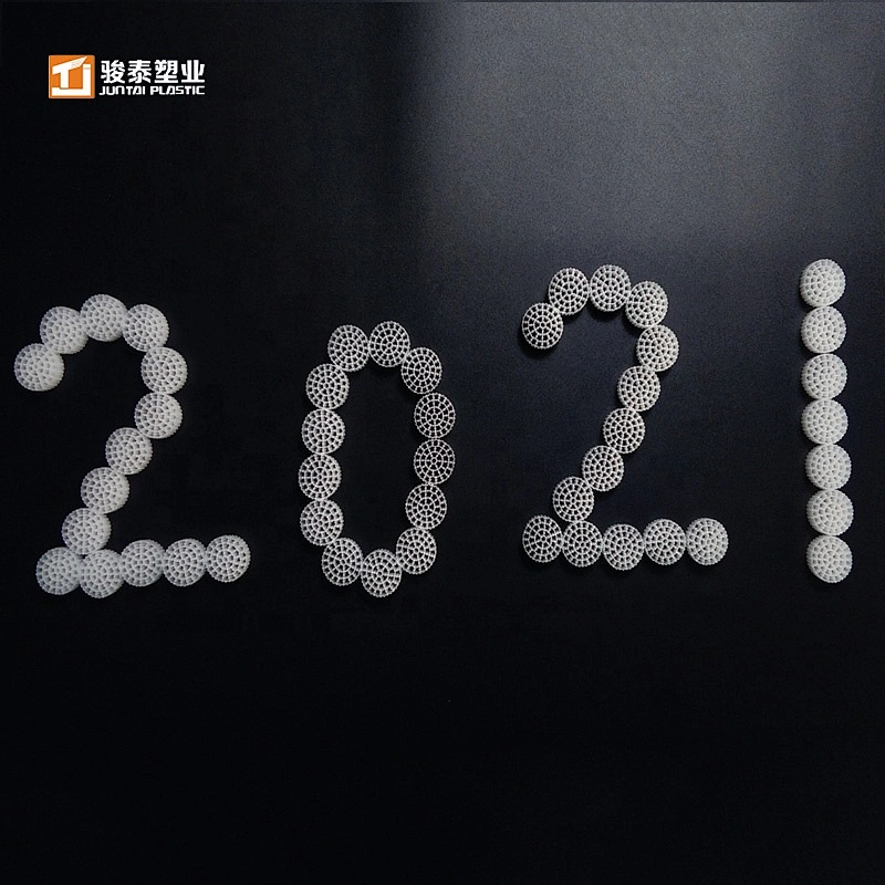 MBBR37 New products Bio Koi Pond filter media manufacturers form Juntai
