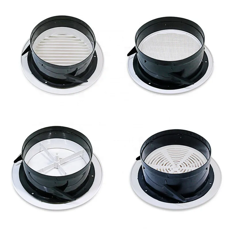 High Quality plastic valve air vent Round Plastic Valve Air Vent Covers Round Vent Louver For HVAC