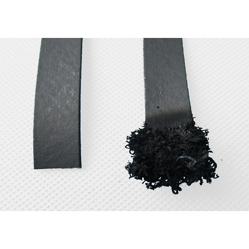 Heat resistant rubber intumescent flexible fire proof seals