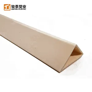 triangle plastic tube plastic extrusion PVC ABS tubing