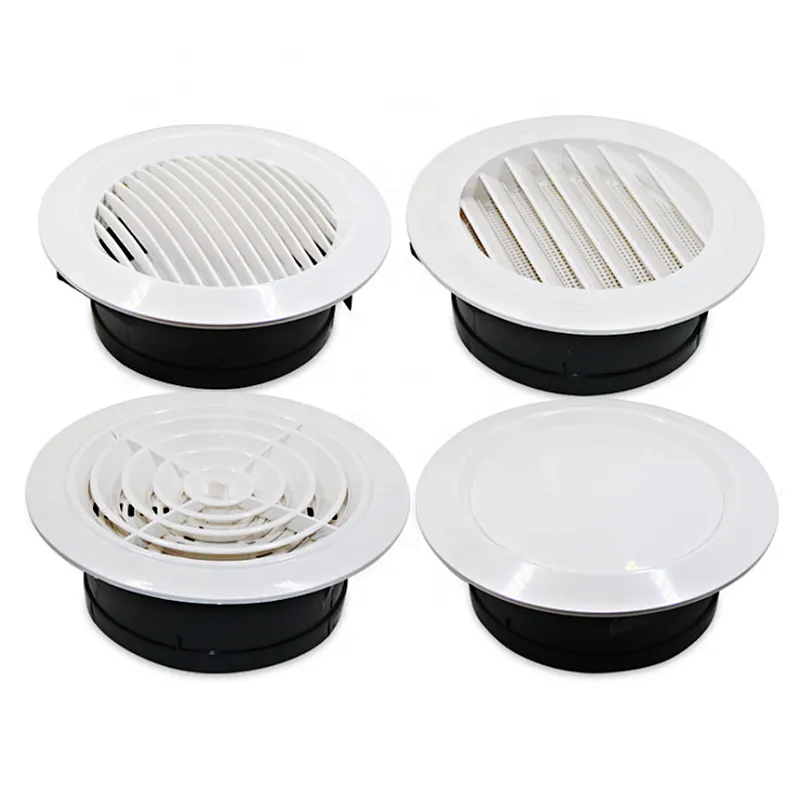 The Latest Round Exhaust Air Vent Ceiling Diffuser Wall Ventilation Outlet For Air Conditioning Ventilation System