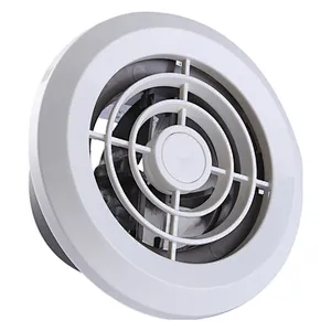 The Latest Round Exhaust Air Vent Ceiling Diffuser Wall Ventilation Outlet For Air Conditioning Ventilation System