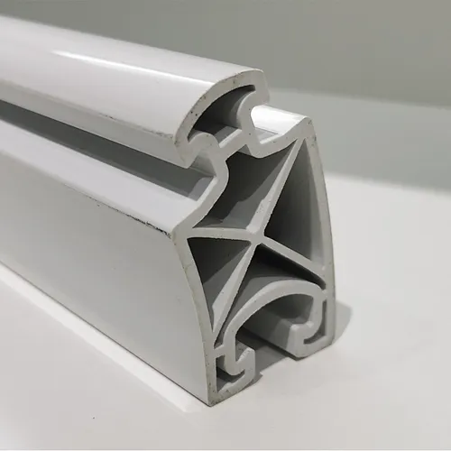 pvc profile for floor standing bracket