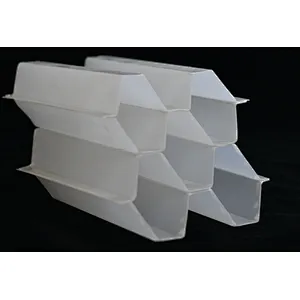 lamella tube settler pvc plastic lamella tube settlers media