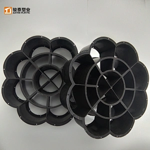 Sewage treatment porous plum-shaped Mbbr biological anaerobic tower packing bio filter media