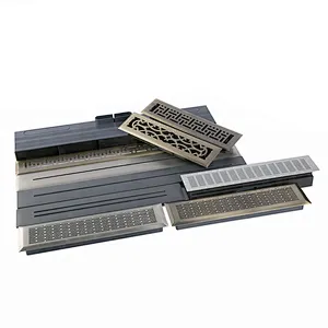 Hvac Ventilation Customization Aluminum Floor Grille Return Air Exhaust Air Grille
