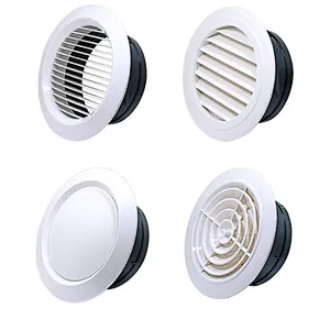 The Latest Round Exhaust Air Vent Ceiling Diffuser Wall Ventilation Outlet For Air Conditioning Ventilation System