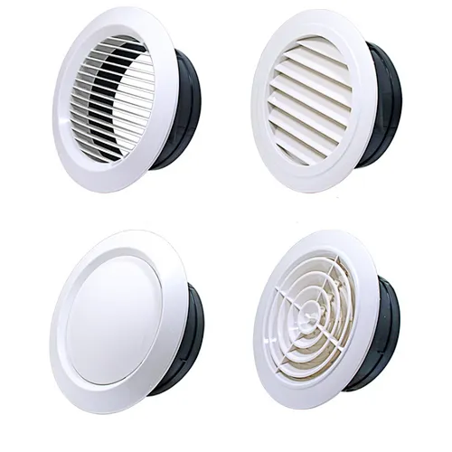 The Latest Round Exhaust Air Vent Ceiling Diffuser Wall Ventilation Outlet For Air Conditioning Ventilation System
