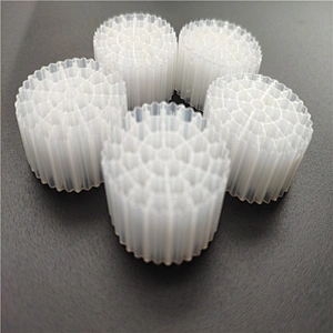 Water Filtration Bio Filter Aerator Virgin Ras Fish Pond Plastic Moving Bed Biofilm Reactor for Wastewater Veolia Mbbr Media