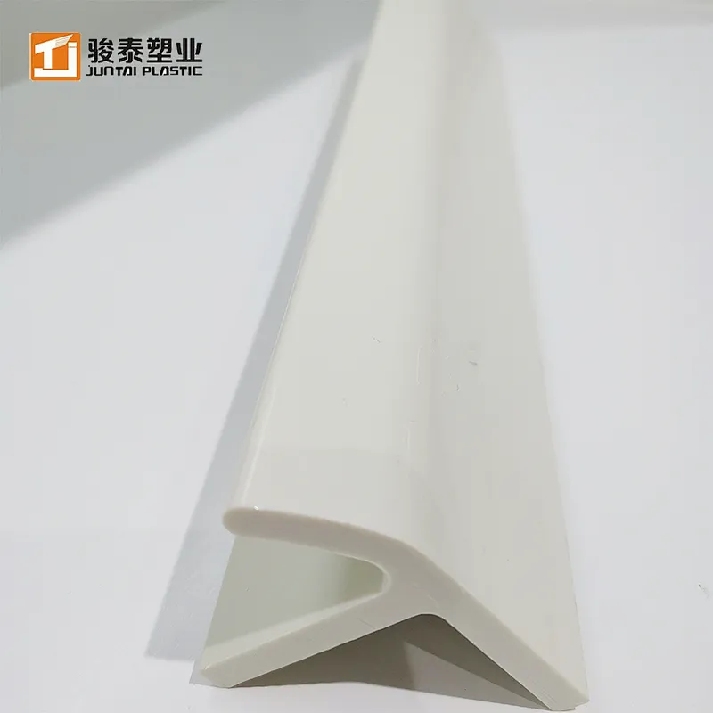 Juntai manufacturer  Channel Strip Edge ABS PP HDPE UPVC PVC Tube window door  Extrusion Plastic pvc profiles for windows