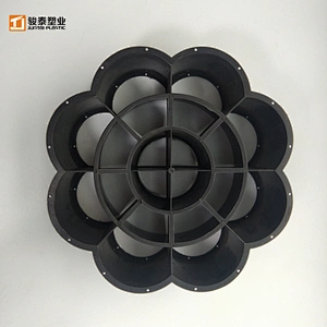 Sewage treatment porous plum-shaped Mbbr biological anaerobic tower packing bio filter media