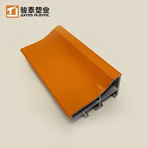 Upvc plastic extrusion Strip Curtain Trim Window Edge Sealing Data  Chamfer PVC Profile