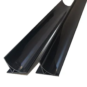 wand pvc z chamfer strip custom plastic extrusion