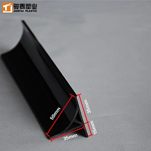 Extrusion Profiles PVC/UPVC Door Window Profiles OEM Clear Plastic 3D Model Design Total Solution for Projects Traditional N/A
