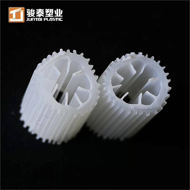 Sample in stock Biomedia Moving Bed Biofilm Reactor MBBR bio filter for Aquaponics Fish pond