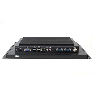 15 inch industrial grade panel pc metal cabinet open frame resistive touch screen pc
