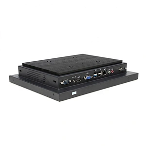 ODM OEM 12 inch industrial resistive touch screen desktop all in one panel PC with J1900 i3 i5 i7 processor