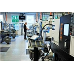 Industrial panel PC used in CNC lathe equipment