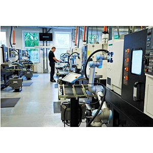 Industrial panel PC used in CNC lathe equipment