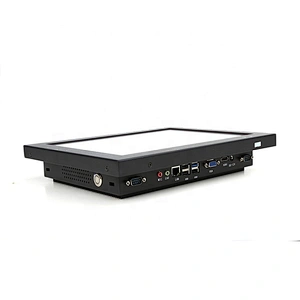 ODM OEM 12 inch industrial resistive touch screen desktop all in one panel PC with J1900 i3 i5 i7 processor