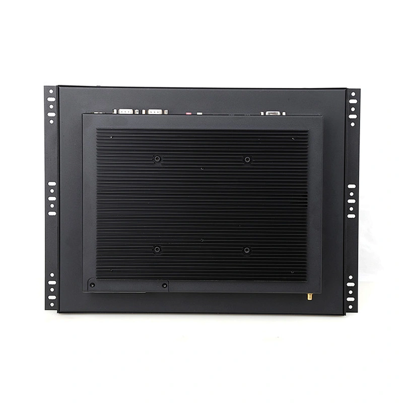 15 inch industrial grade panel pc metal cabinet open frame resistive touch screen pc