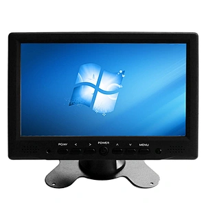 China factory 7 inch tft lcd color monitor touch screen lcd monitor for car pc headrest monitor