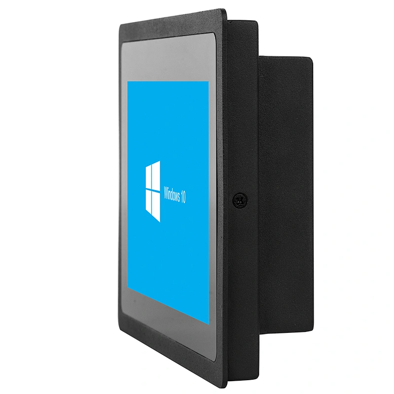 Small size 8 inch 800x600/1024x768 wall mounted industrial lcd monitor capacitive touch screen monitor