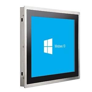 12.1 inch 1024x768 Capacitive touch screen industrial all in one panel PC with stainless steel case
