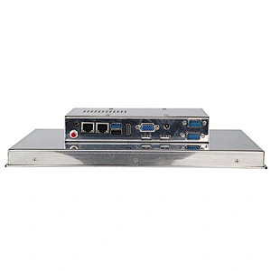 12.1 inch 1024x768 Capacitive touch screen industrial all in one panel PC with stainless steel case