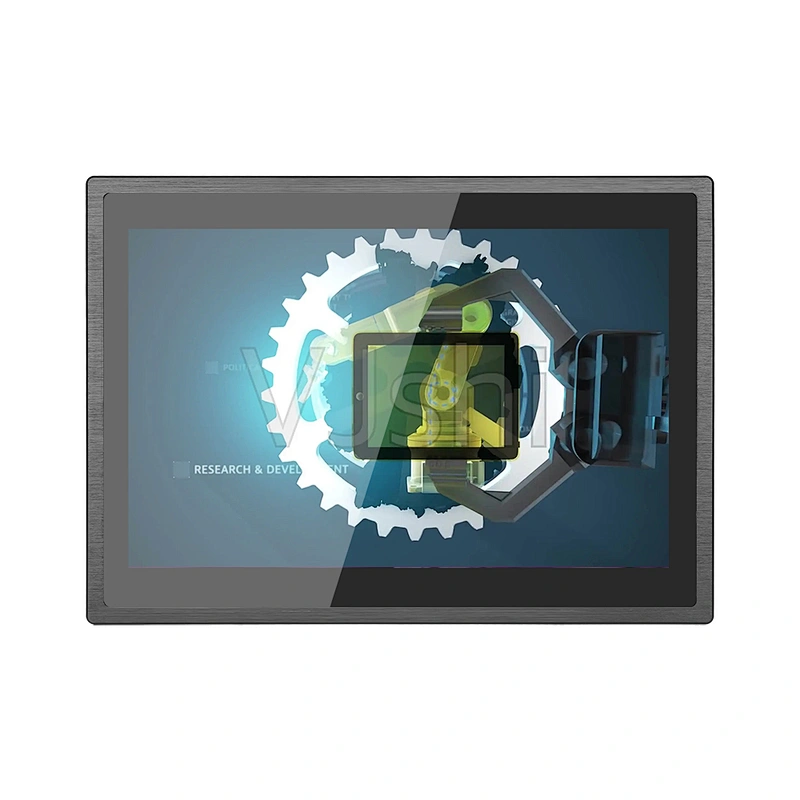 10.1 inch fanless embedded touch screen all in one pc J1900 i3 i5 i7 industrial panel pc