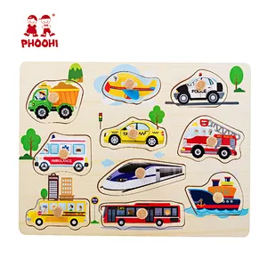Vehicles Peg Puzzle