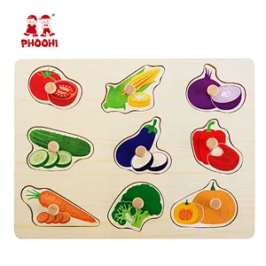Vegetables Peg Puzzle