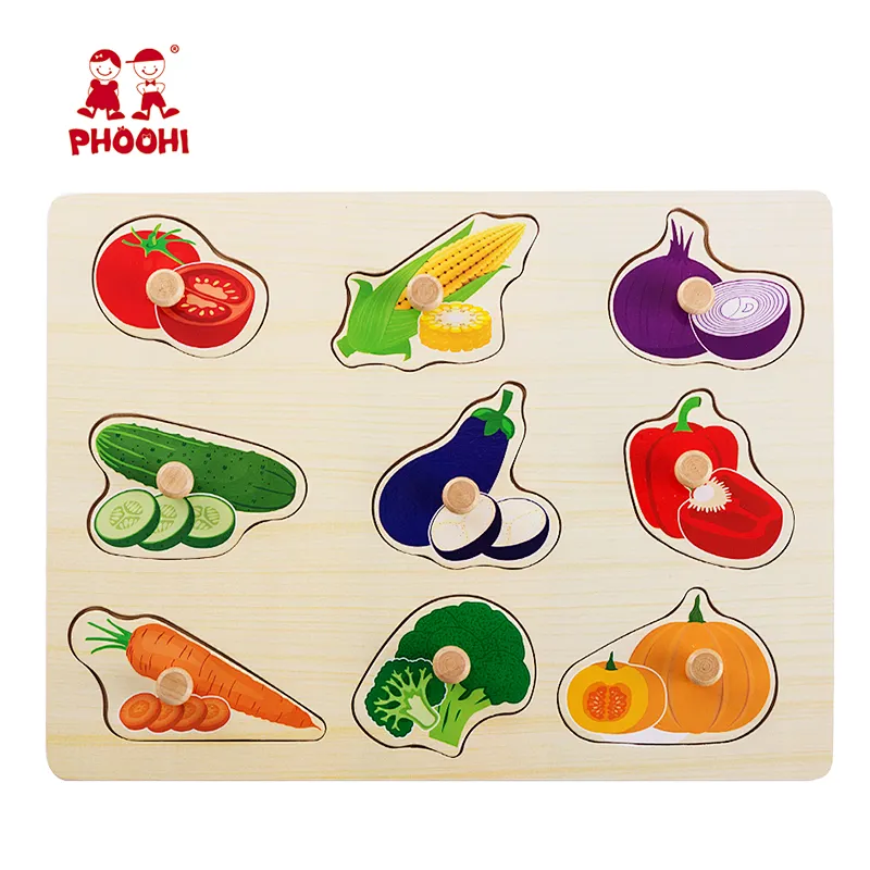 Vegetables Peg Puzzle