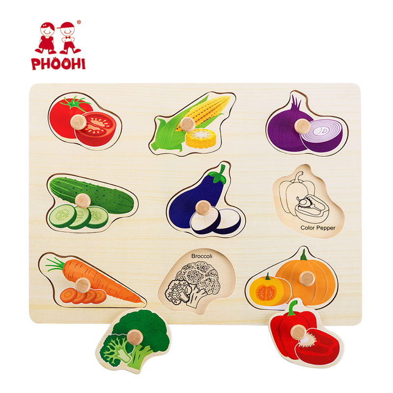 Vegetables Peg Puzzle