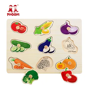 Vegetables Peg Puzzle