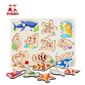 Sea Animals Peg Puzzle