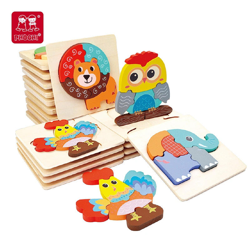 Animal Chunky Puzzle Set