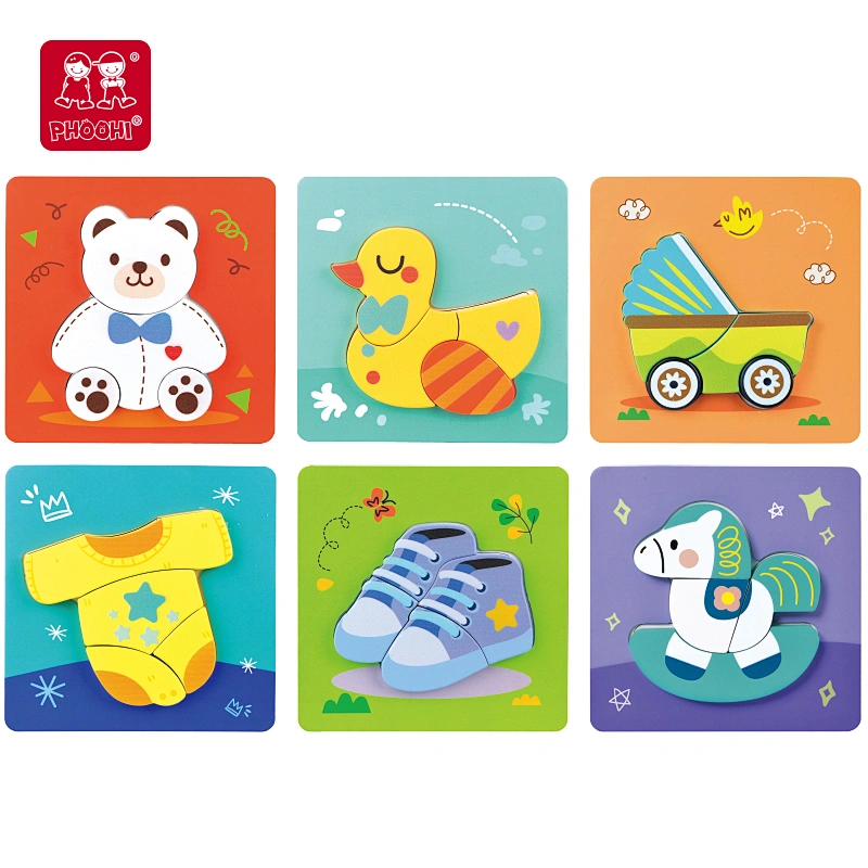 Chunky Daily Life Puzzles Set