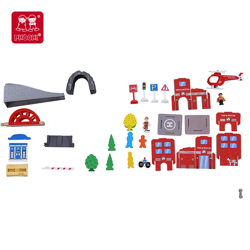 62pcs Train Set