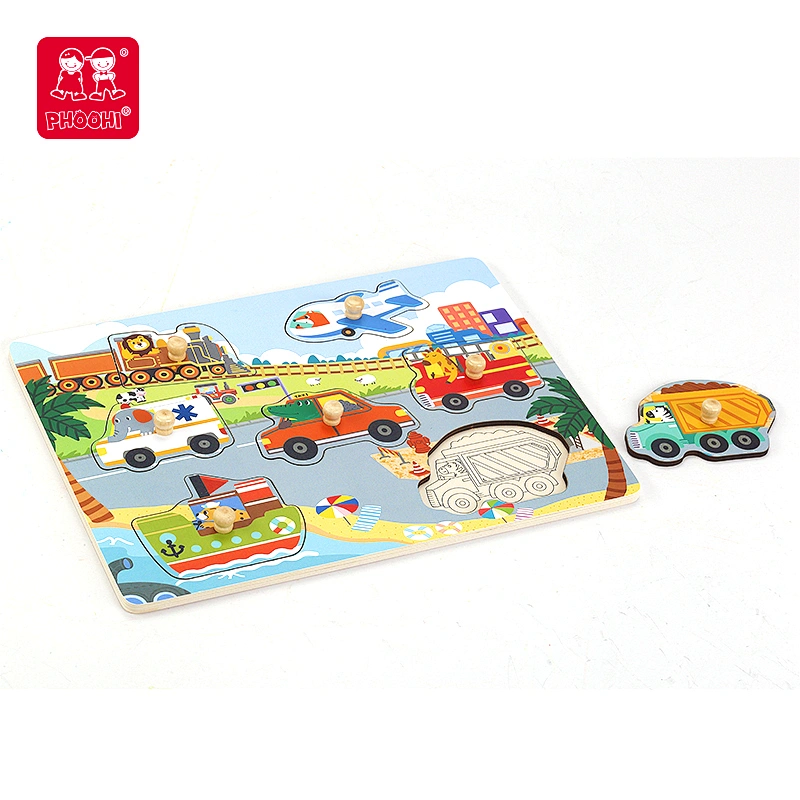 Vehicles Peg Puzzle