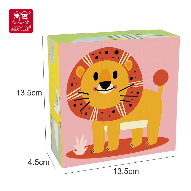 Animal Cube Puzzle