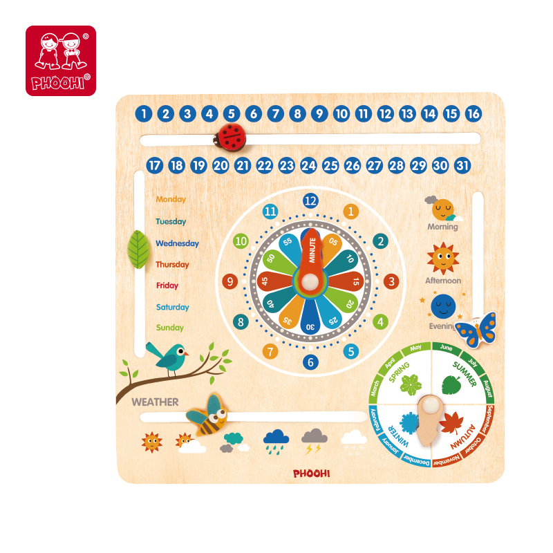Calendar Learning Clock