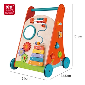 Wooden Baby Learning Walker