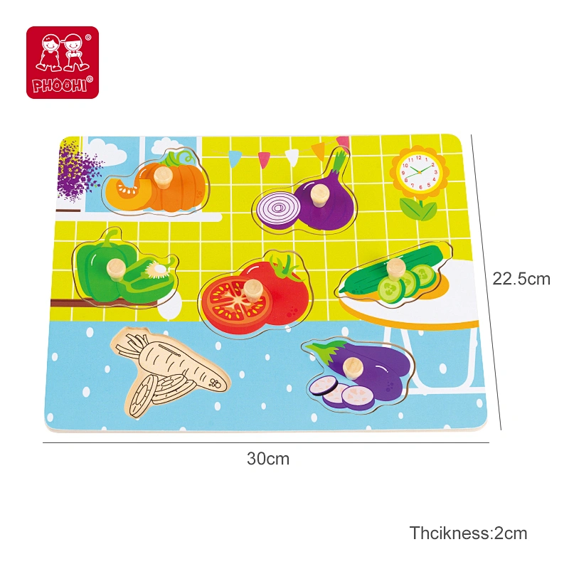 Vegetables Peg Puzzle