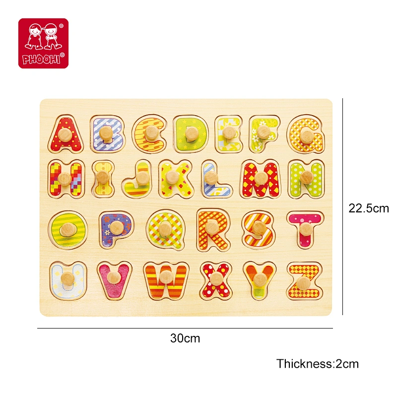 Capital Letter Peg  Puzzle