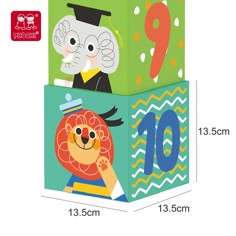 Animal Stacking Cubes