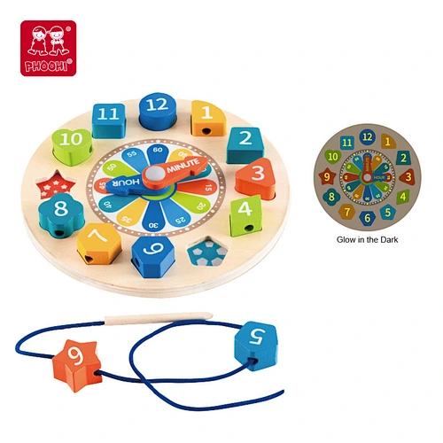 Luminous Shape Sorting Clock