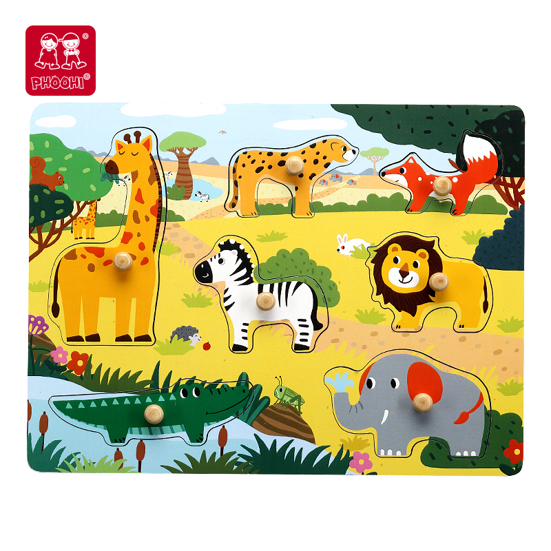 Safari Peg Puzzle