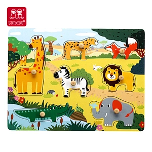 Safari Peg Puzzle