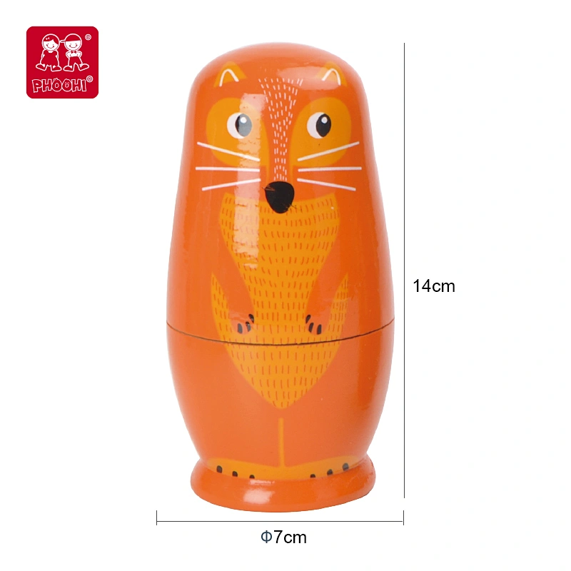 Nesting Fox Dolls